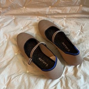 Rothy's Square Mary Jane Portobello Size 9.5